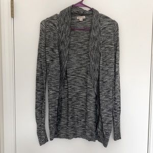 Black/grey cardigan
